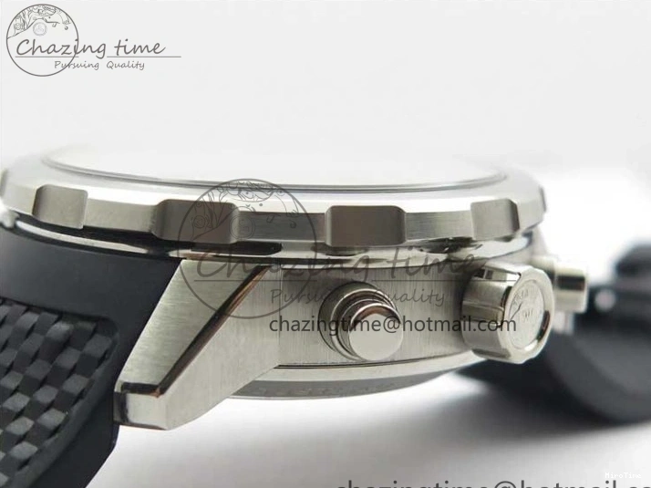 MIROTIME 1224 Aquatimer Chrono IW376803 V6F 1:1 Best Edition Blue Dial on Ruber Strap A Neat 7083